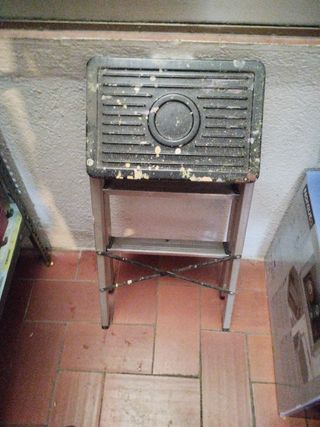 Escalera 3 peldaños aluminio