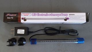 TUBO LAMPARA LED ACUARIO SUMERGIBLE RGB PECERA