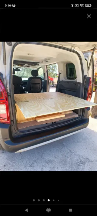 Cama Camper Citroen Berlingo