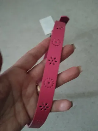 Cinturón niña Sfera rosa 
Talla S/ 60cm