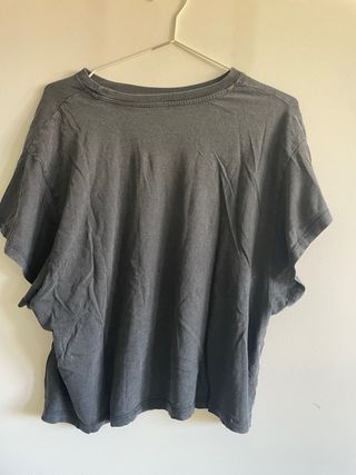 Camiseta negra Bershka