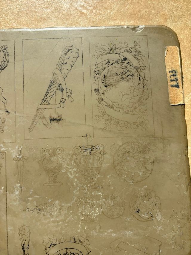 Piedra Litográfica Fournier Original