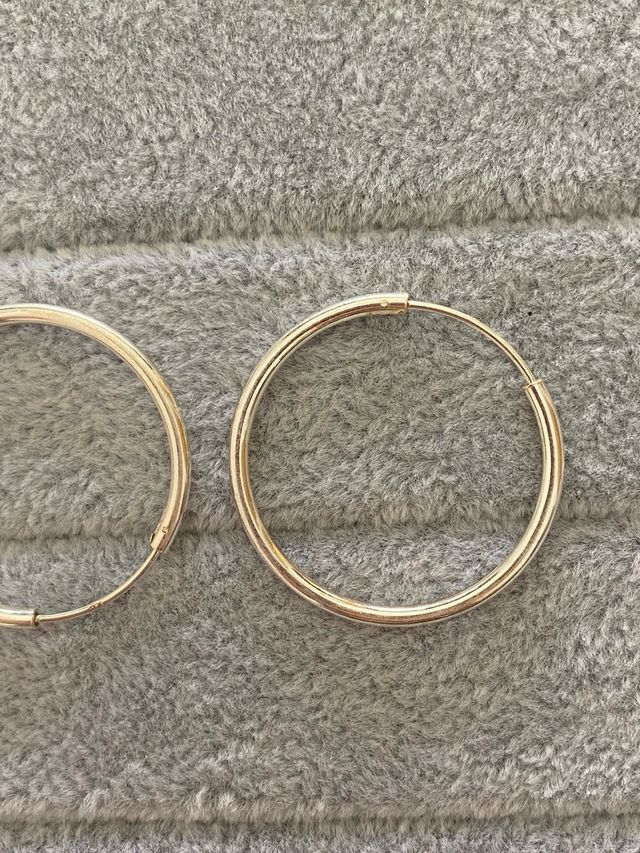 Aros Plata Ley 925 (2mm x 30mm)