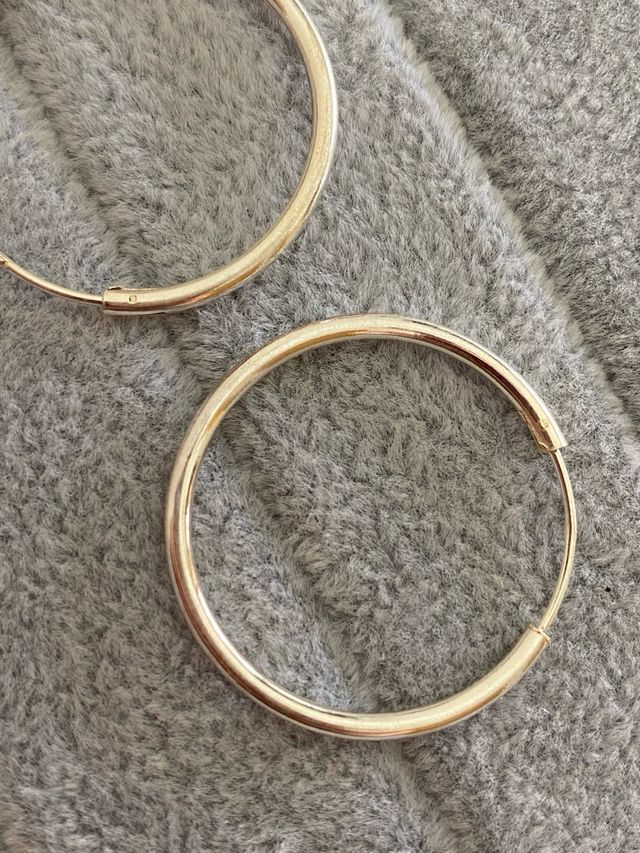 Aros Plata Ley 925 (2mm x 30mm)