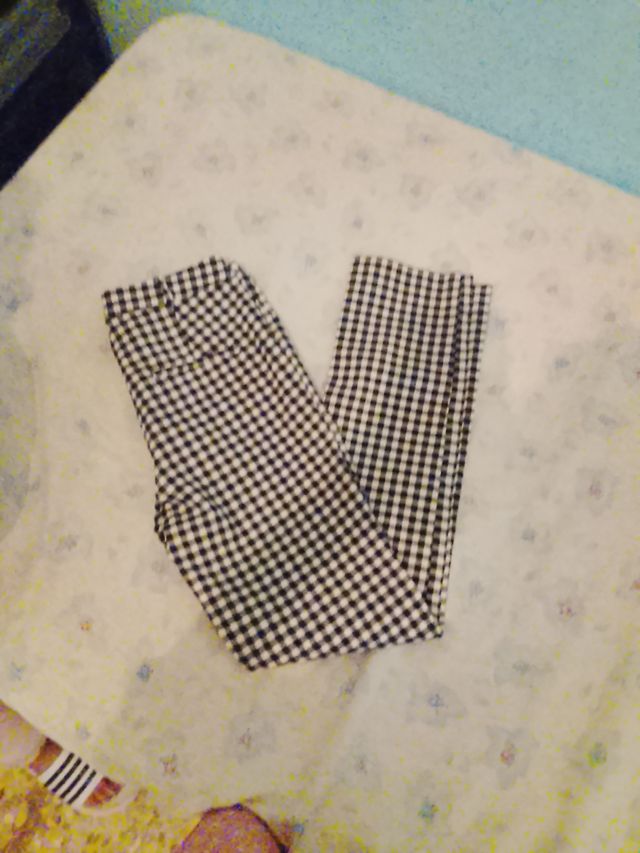 Pantalones de cuadros