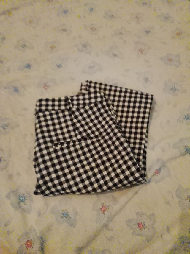Pantalones de cuadros