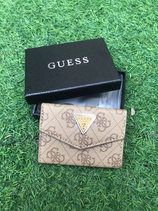 Cartera Guess Beige y Marrón