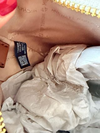 Bolso Michael Kors Beige y Marrón