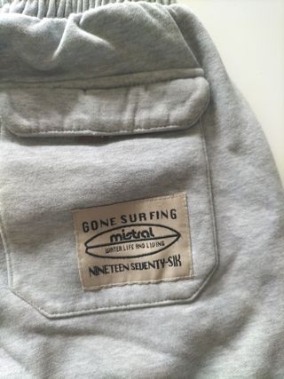 Pantalones mistral chándal gris 12 años