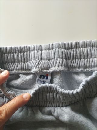 Pantalones mistral chándal gris 12 años