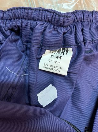 Pantalón Trabajo Barry T 44 Azul