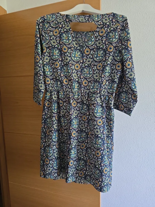 Vestido estampado otoño-invierno Talla L