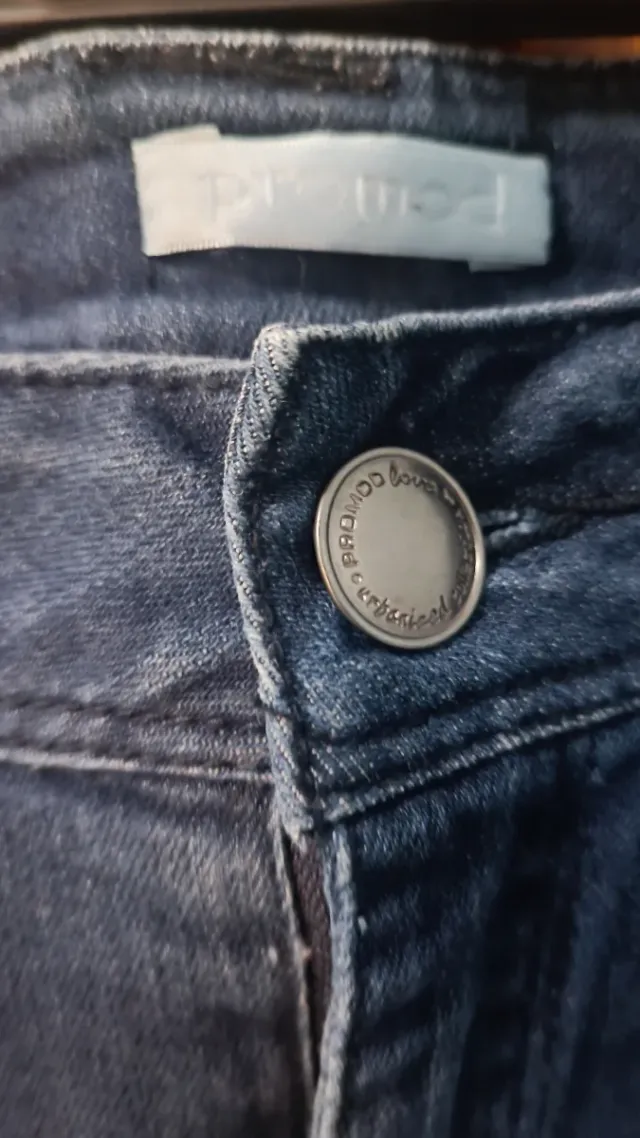 Minigonna jeans blu scuro