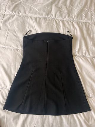 Top palabra de honor Zara Negro sin usar