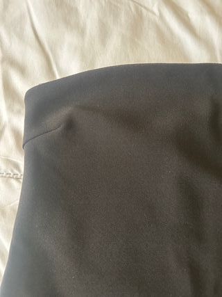 Top palabra de honor Zara Negro sin usar