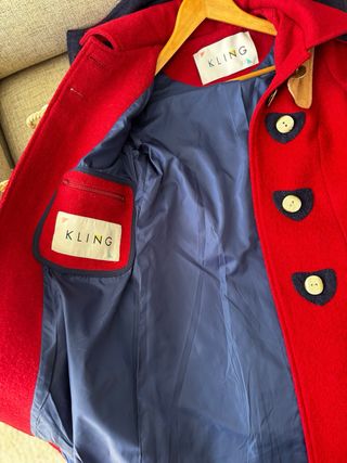 Chaquetón Kling Rojo y Azul