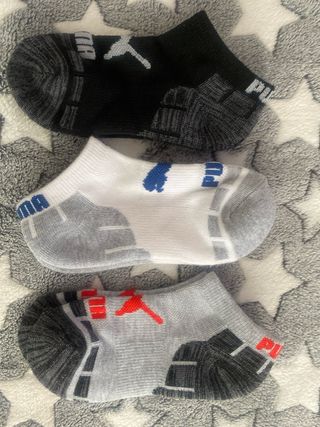 Lote calcetines puma niño talla 33/35