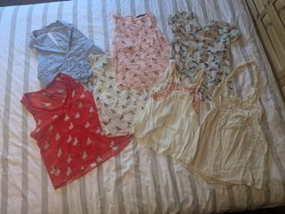 Lote 7 blusas Zara Talla M/L