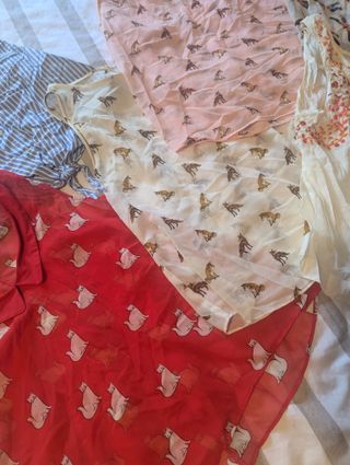 Lote 7 blusas Zara Talla M/L
