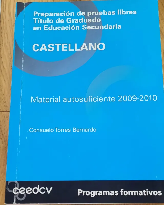 Lote libros, graduado en ESO