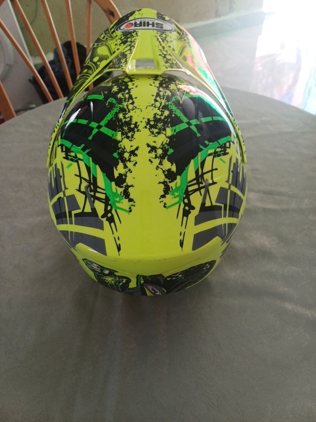 Casco infantil para moto