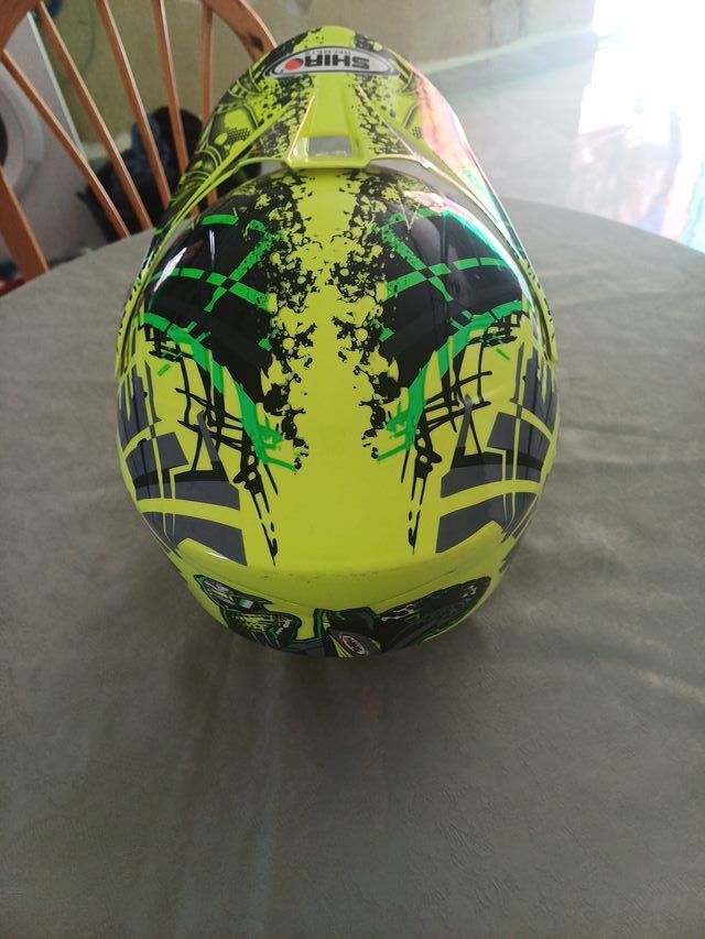 Casco infantil para moto