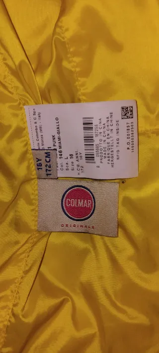 Piumino Colmar Blu
Modello 100 g corrispondente S.