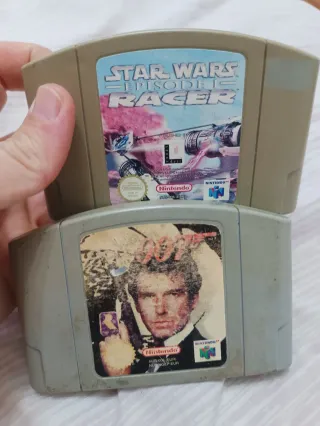 Star Wars e 007. Nintendo 64