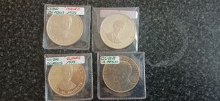 Lote Monedas Plata 938,55 GR PLATA
