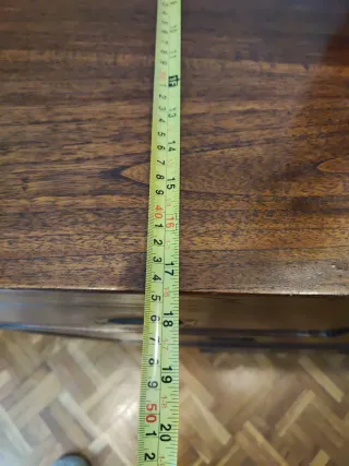 Cómoda madera forma barco