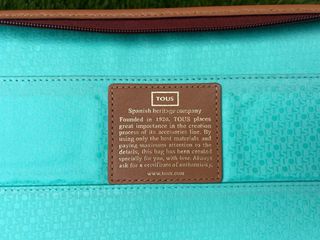 Carpeta TOUS Beige y Gris