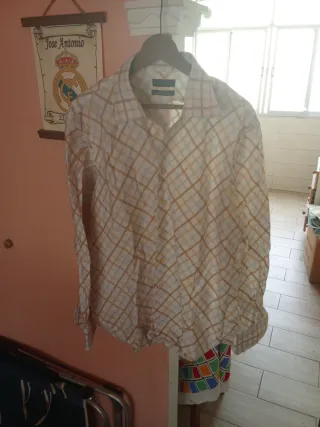 Camisa Zara Cuadros Talla L