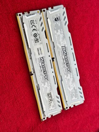 2x Ballistix Sport DDR4 8GB RAM