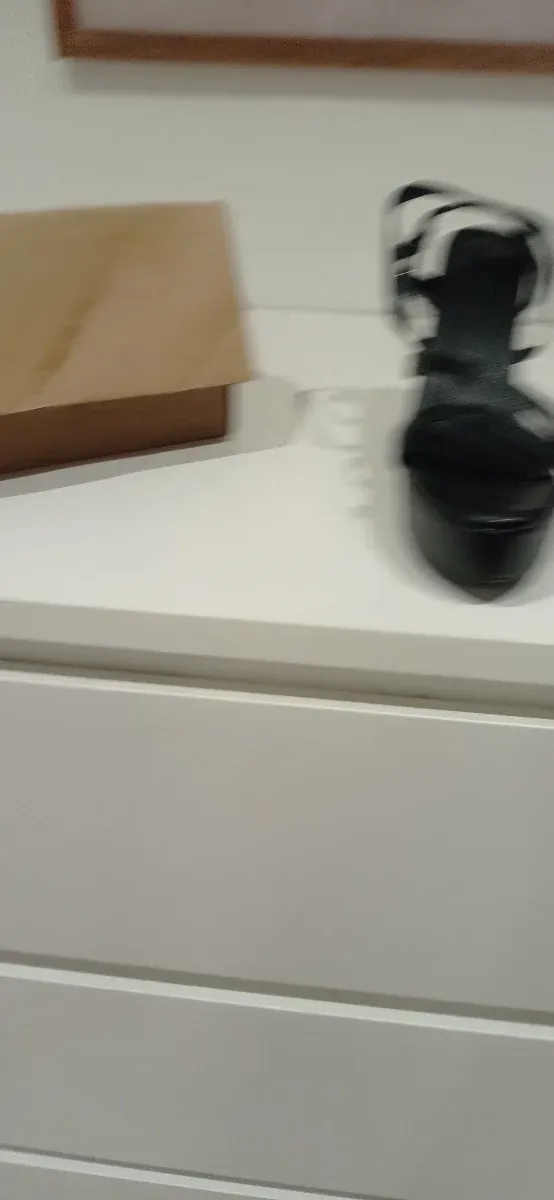 Sandalias de plataforma negras