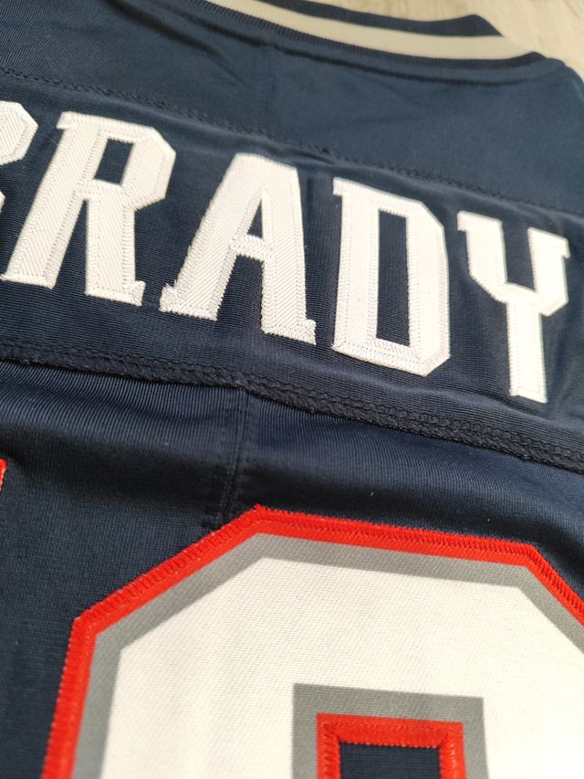 Camiseta NFL Patriots #12 Tom Brady Talla M