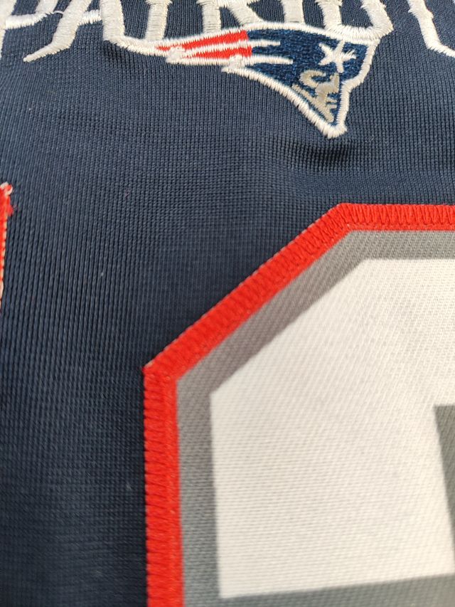 Camiseta NFL Patriots #12 Tom Brady Talla M