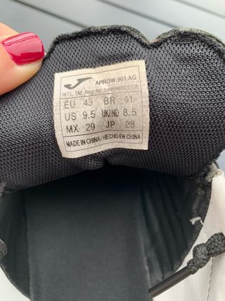 Botas de fútbol Joma Negras T.43