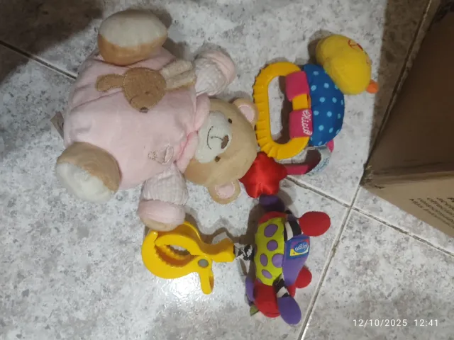 6 Juguetes Fisher-Price llaves y sonajero