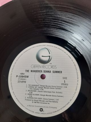 Donna Summer - The Wanderer Vinile 1980