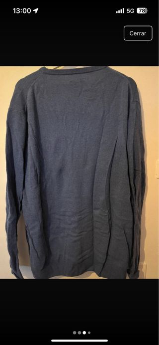 Jersey Gant Azul Marino Talla 4XL