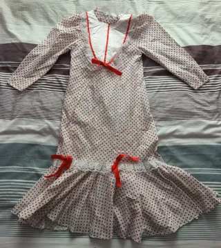 Traje Chulapa Madrileña para niña de 5 a 7 años.