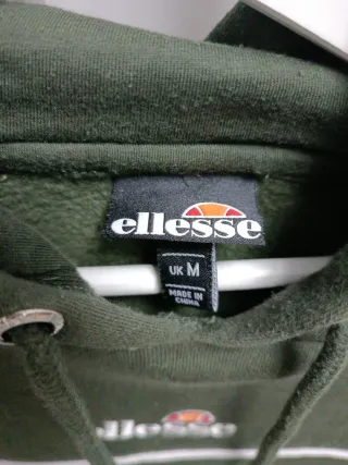 Sudadera con capucha Ellesse verde