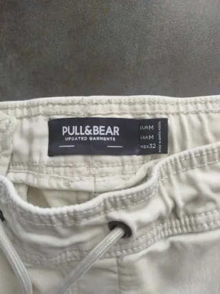 Pantalón cargo Pull&Bear beige