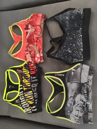 Pack 4 Tops Deportivos Reebok Talla XS