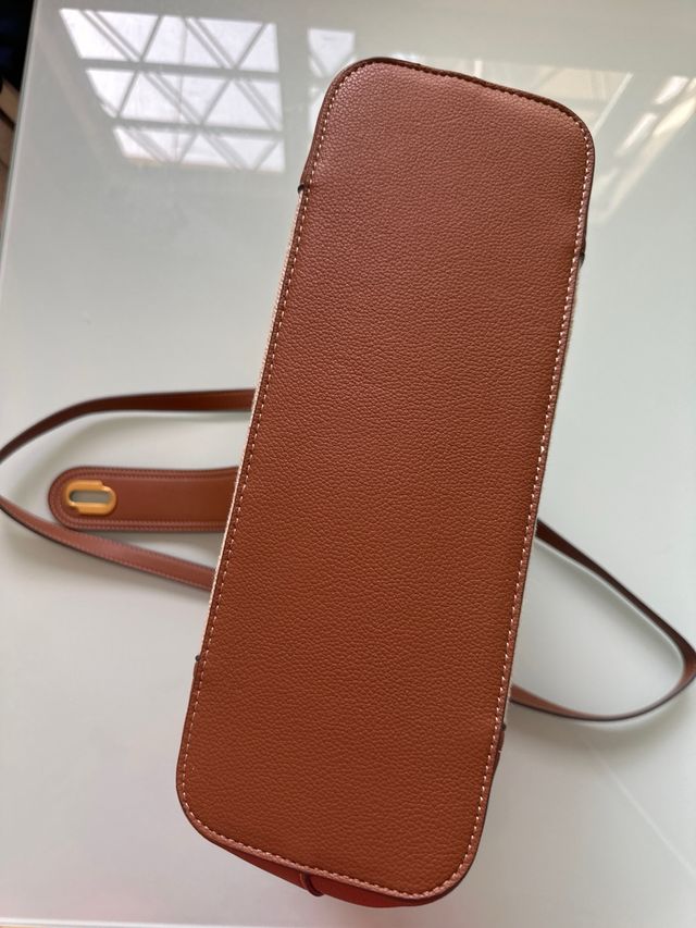 Bolso Tintoretto Beige y Marrón polipiel y tejido