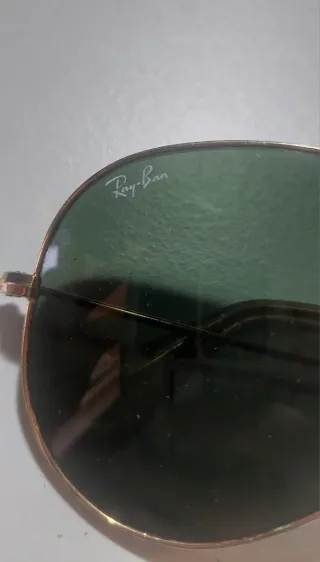 Gafas de sol Ray-Ban Aviator doradas