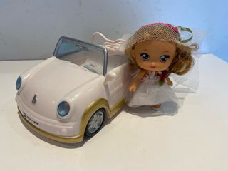 Muñeca Barriguitas Novia con Coche