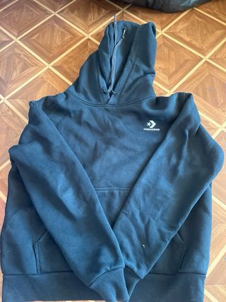 Sudadera Converse Negra Talla XS