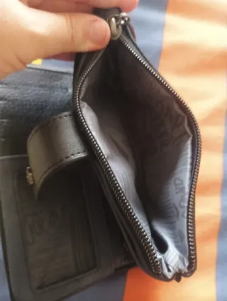 Cartera Anekke grande multicolor y negra