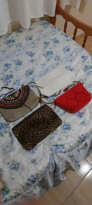Lote de 6 bolsos de mujer